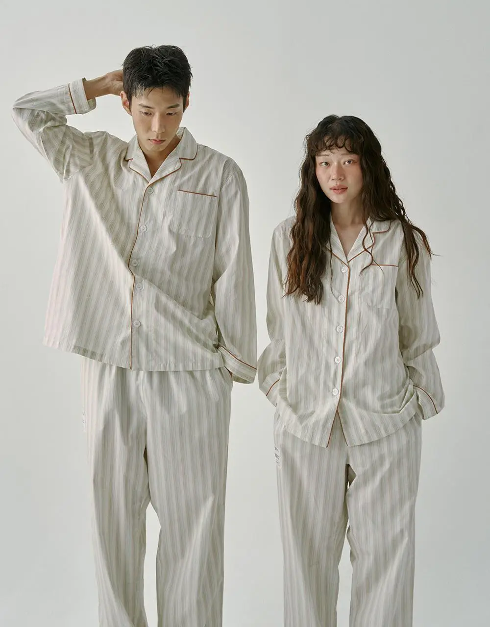 보웰 [BWTZ] (uni) 데이오프 고밀도 순면 100% 파자마세트 에코스트라이프 2종 상세페이지 41